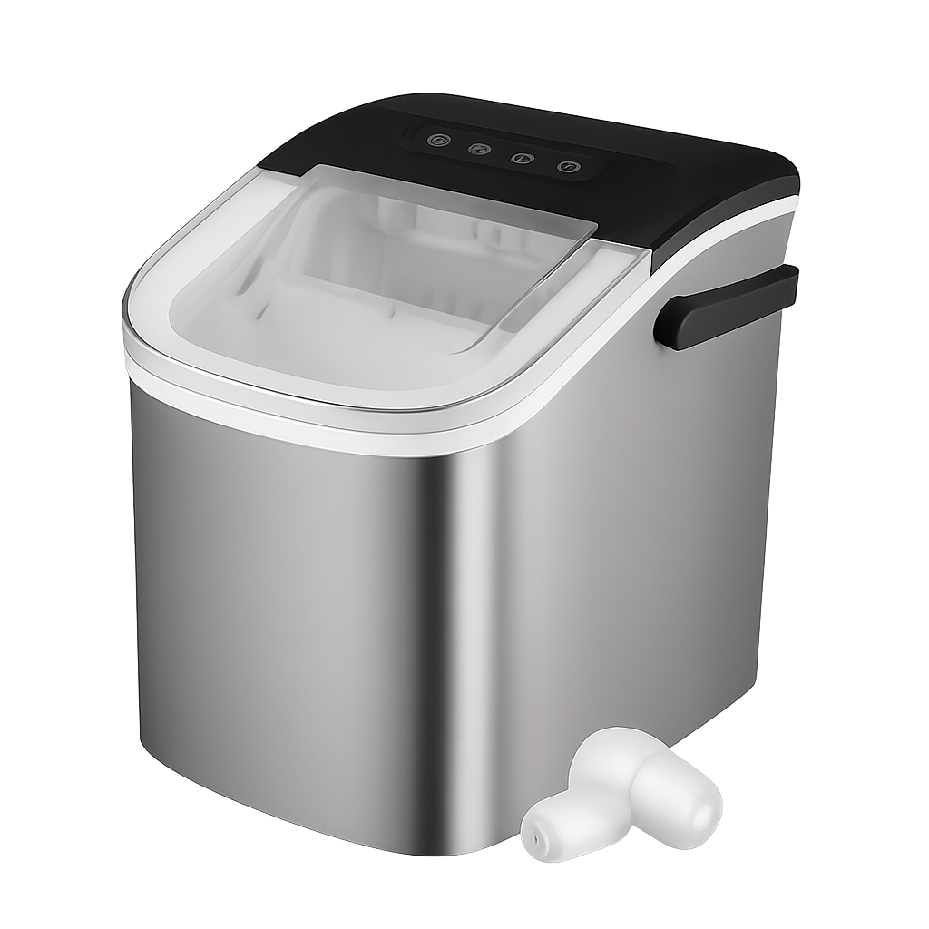 FrostFlow Portable Ice Maker – Crystal Ice in Minutes