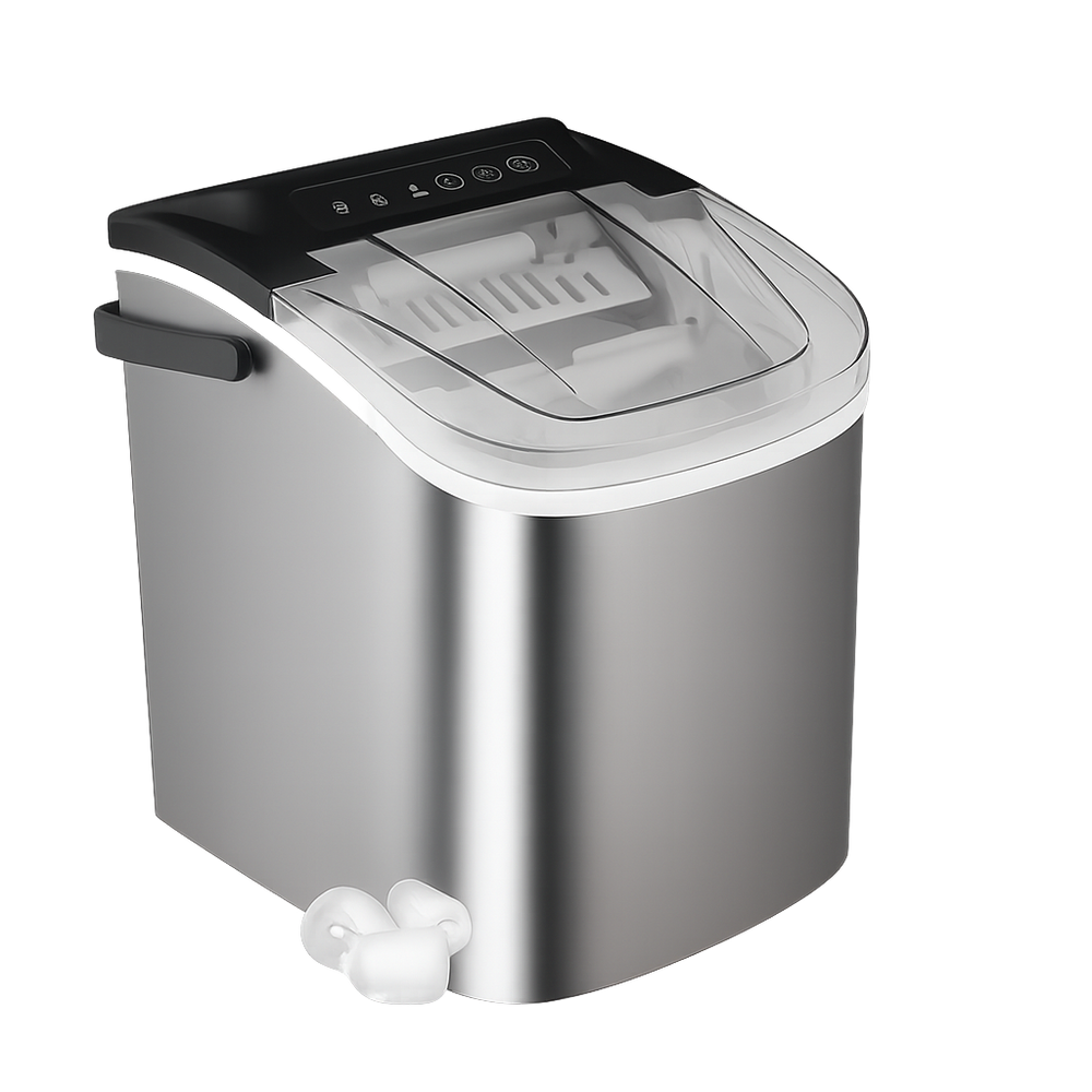 FrostFlow Portable Ice Maker – Crystal Ice in Minutes
