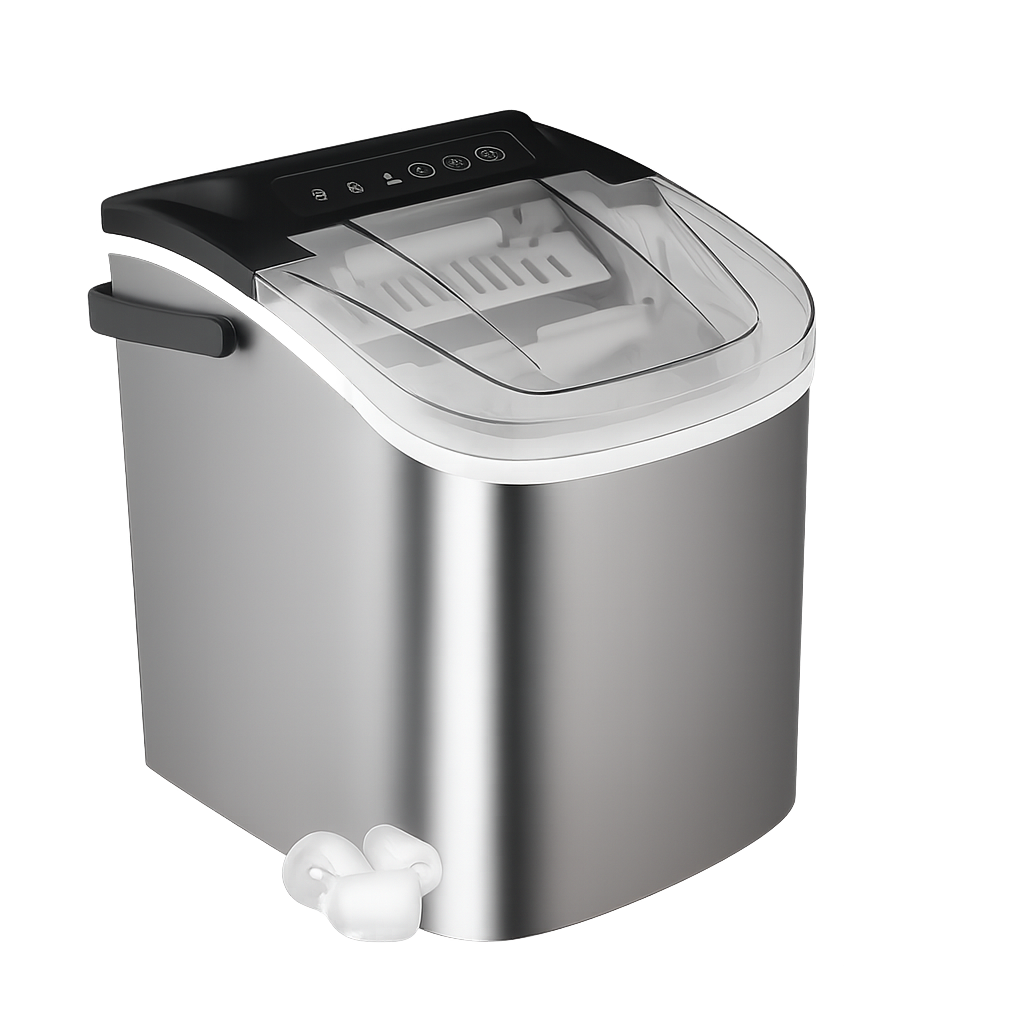 FrostFlow Portable Ice Maker – Crystal Ice in Minutes