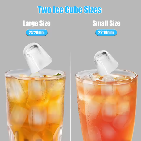 FrostFlow Portable Ice Maker – Crystal Ice in Minutes