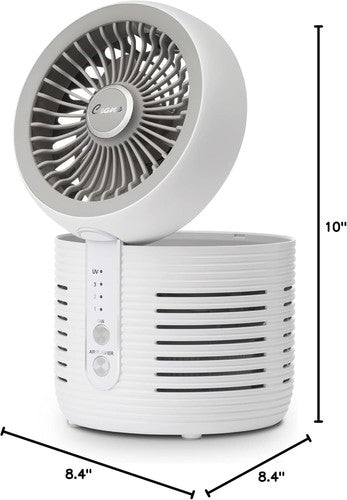2-in-1 Air Purifier & Desk Fan - Crane Combo