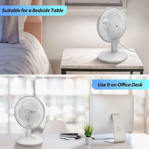Quiet TurboForce Tabletop Air Circulator Fan