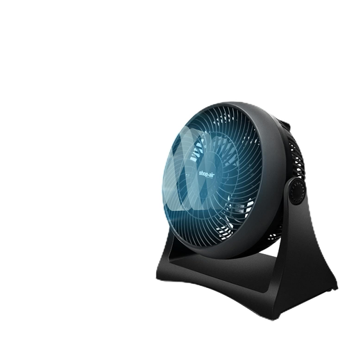 High-Velocity Wall-Mounted Desk Fan